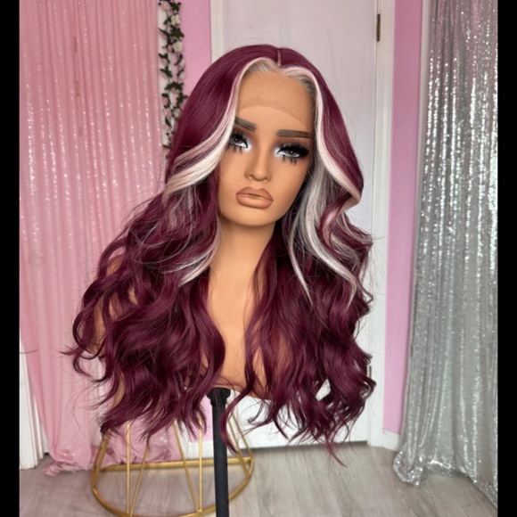 Human Hair Blended Lace Front Wig main image 4